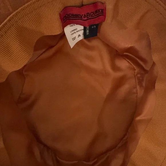 Dooney & Bourke Orange Signature Bucket Hat - Picture 4 of 5
